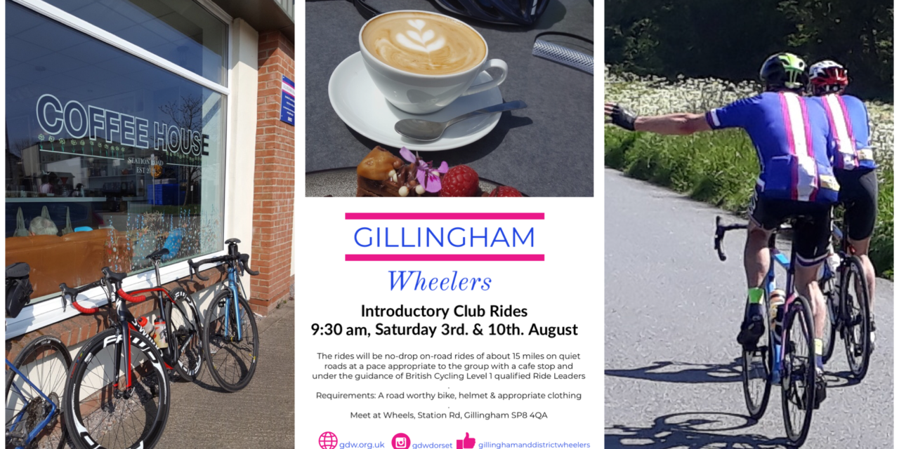 Introductory Club Rides – 3rd & 10th August