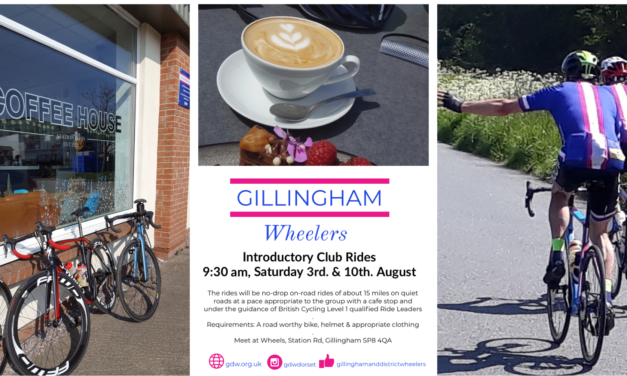 Introductory Club Rides – 3rd & 10th August