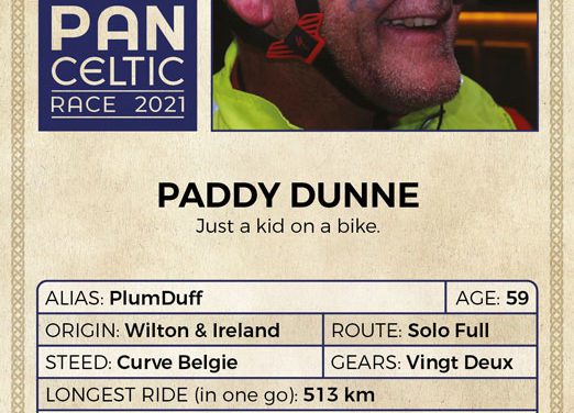 Pan Celtic Race 2021 – Paddy Dunne