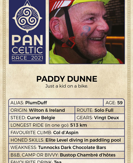 Pan Celtic Race 2021 – Paddy Dunne